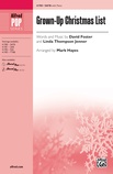 Grown-Up Christmas List - Choral