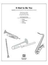 It Had to Be You - Choir Accompaniment