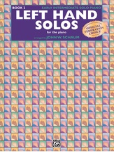 Left-Hand Solos, Book 2 (for left hand alone) - Piano