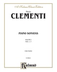 Clementi: Piano Sonatas, (Volume I) - Piano