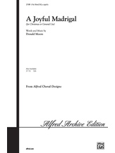 A Joyful Madrigal - Choral