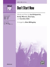 Don't Start Now - Choral