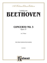 Beethoven: Piano Concerto No. 3 in C Minor, Opus 37 - Piano Duets & Four Hands