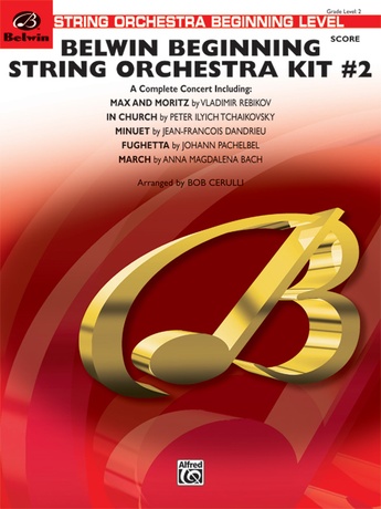 Belwin Beginning String Orchestra Kit #2 - String Orchestra