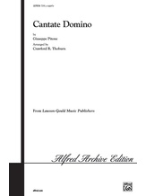 Cantate Domino - Choral