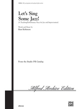 Let's Sing Some Jazz! - Choral