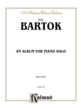Bartók: Album for Piano - Piano