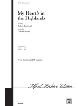 My Heart's in the Highlands - Choral