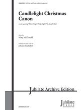 Candlelight Christmas Canon - Choral