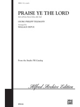 Praise Ye the Lord - Choral