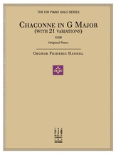 Chaconne in G Major, G 229 - Piano