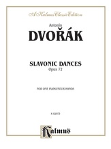 Dvorák: Slavonic Dances, Op. 72 - Piano Duets & Four Hands