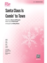 Santa Claus Is Comin' to Town - Choral