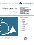 Clair de la Lune - Concert Band