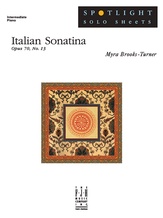 Italian Sonatina, Op. 70, No. 13 - Piano