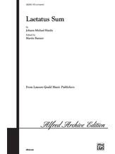 Laetatus Sum - Choral