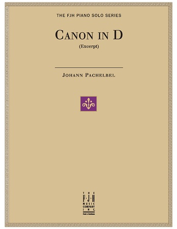Canon in D (Excerpt) - Piano
