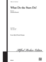 What Do the Stars Do? - Choral