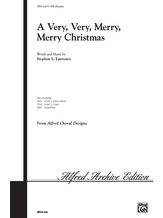 A Very, Very, Merry, Merry Christmas - Choral