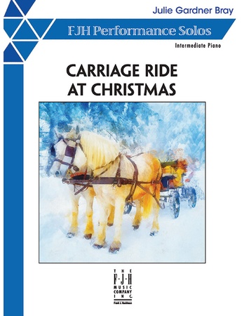 Carriage Ride at Christmas - Piano