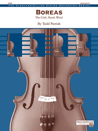 Boreas 1st Violin Todd Parrish String Orchestra Sheet Music