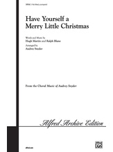 Have Yourself a Merry Little Christmas - Choral