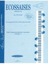 Ecossaises, Opus 41 - Piano Quartet (2 Pianos, 8 Hands) - Piano