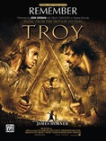 Remember (from Troy) - Piano/Vocal/Chords