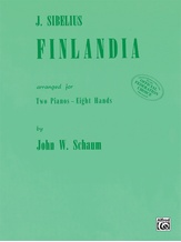 Finlandia - Piano Quartet (2 Pianos, 8 Hands) - Piano