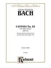 Bach: Bass Solo, Cantata No. 82, Ich Habe Genug (German/English) - Voice
