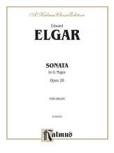 Elgar: Sonata in G Major (Urtext) - Organ