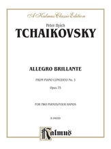 Tchaikovsky: Allegro Brillante (1st movement of Piano Concerto No. 3, Op. 75) - Piano Duets & Four Hands