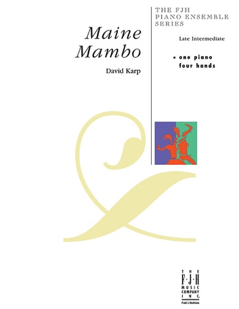 Maine Mambo - Piano
