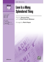 Love Is a Many Splendored Thing - Choral