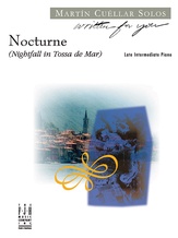Nocturne (Nightfall in Tossa de Mar) - Piano