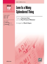 Love Is a Many Splendored Thing - Choral