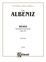 Albéniz: Deseo (Estudio de Concierto) - Piano
