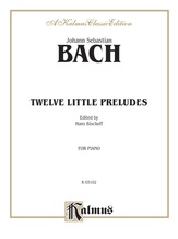 Bach: Twelve Little Preludes - Piano