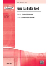 Fame Is a Fickle Food - Choral