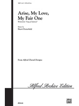 Arise My Love, My Fair One - Choral