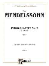 Mendelssohn: Piano Quartet No. 2 in F Minor, Op. 2 - Mixed Ensembles