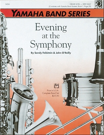 Evening At The Symphony 1st B Flat Clarinet Sandy Feldstein - 