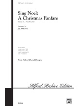 Sing Noel: A Christmas Fanfare - Choral