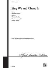 Sing We and Chant It - Choral
