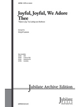 Joyful, Joyful, We Adore Thee - Choral