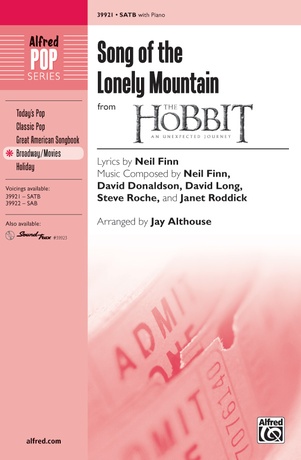 Song of the Lonely Mountain (from <i>The Hobbit: An Unexpected Journey</i>) - Choral