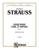 Strauss: Serenade for 13 Winds, Op. 7 - Mixed Ensembles