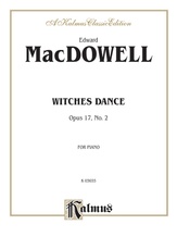 MacDowell: Witches Dance, Op. 17, No. 2 - Piano