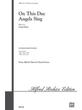 On This Day Angels Sing - Choral