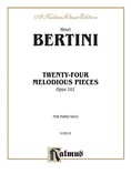 Bertini: Twenty-four Melodious Pieces - Piano